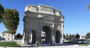 Orange, arc antique, début du 1er siècle