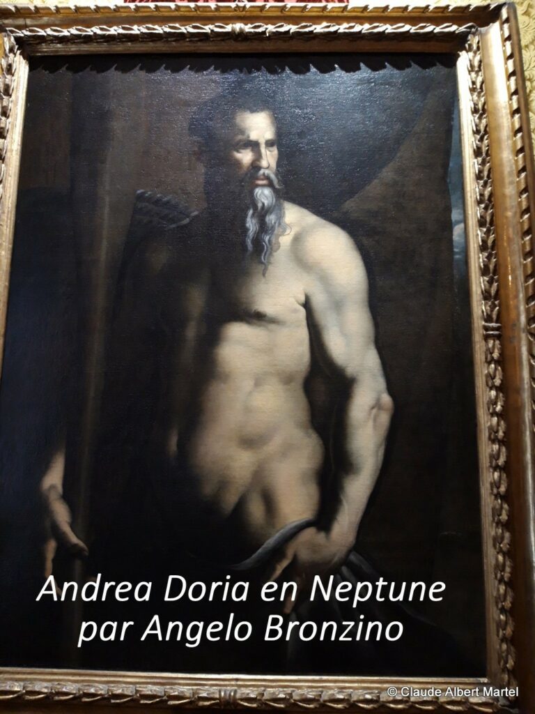 Andrea Doria peint par Bronzino