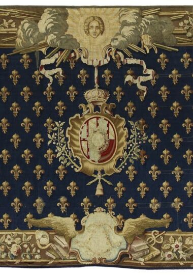 Tapisserie, aux armes de l’Université de Dijon -92/100-