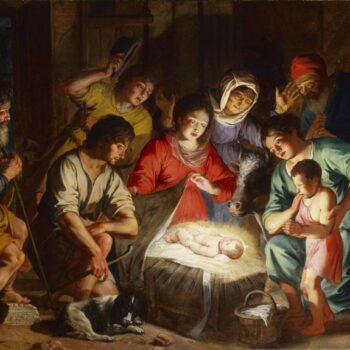 L’Adoration des bergers nocturne ❤️