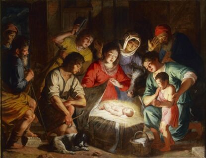 L’Adoration des bergers nocturne -27/100- ❤️ 