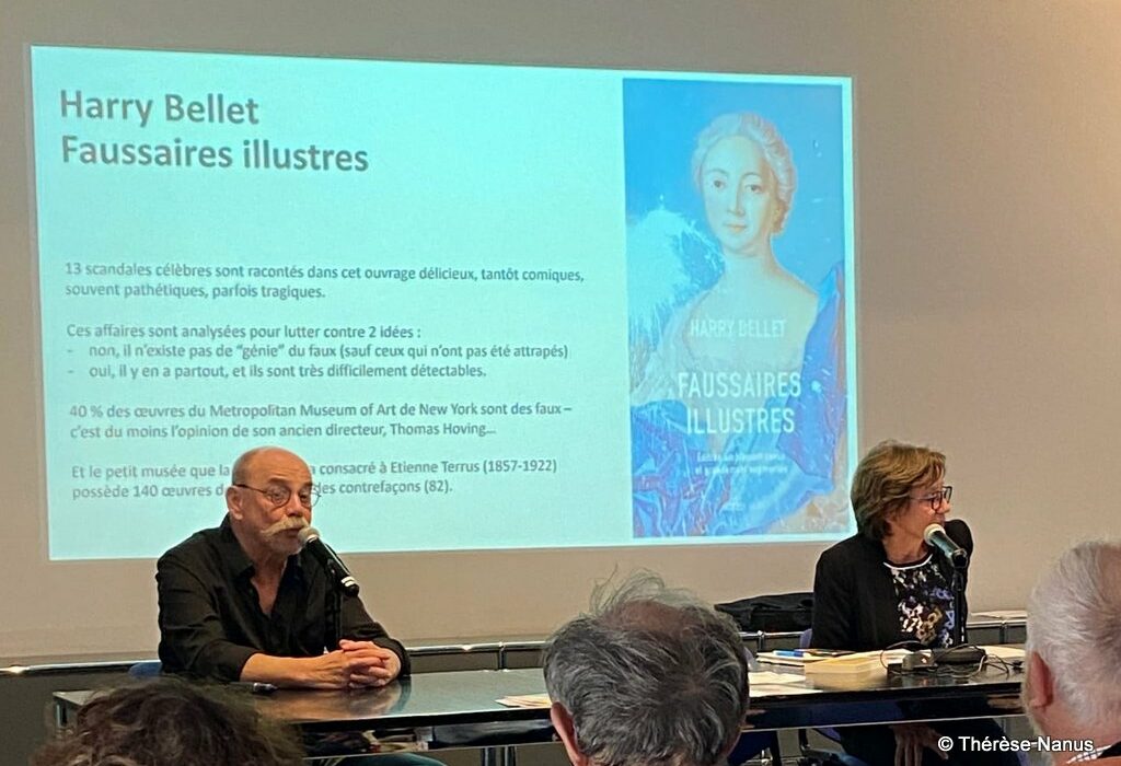 Dialogue avec Harry Bellet, journaliste au Monde, sur son ouvrage Faussaires illustres, animée par Frédérique Goerig-Hergott, directrice des musées de Dijon.